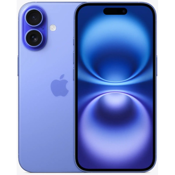 Apple iPhone 16 128GB eSIM Ultramarine (MYAT3) - фото Apple iPhone 16 128GB eSIM Ultramarine (MYAT3)
