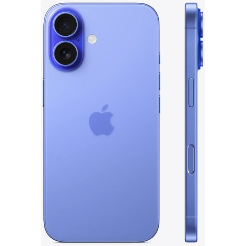 Apple iPhone 16 128GB eSIM Ultramarine (MYAT3) фото 2 Apple iPhone 16 128GB eSIM Ultramarine (MYAT3) фото 2
