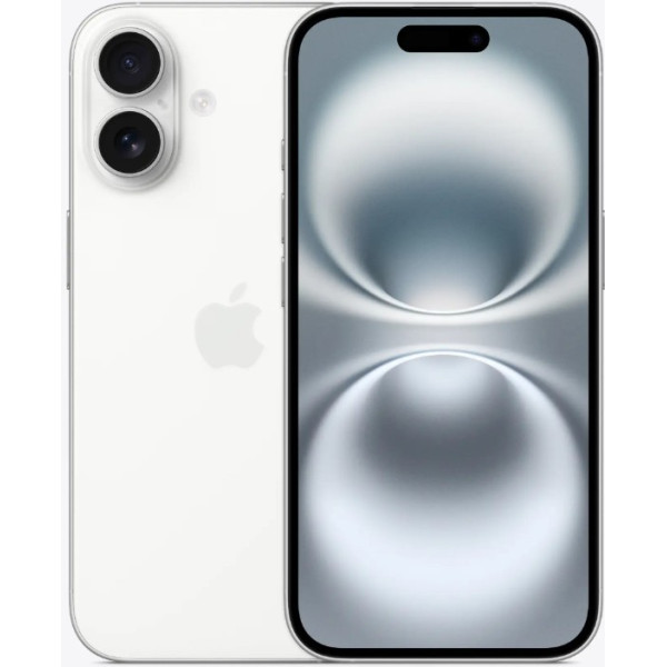 Apple iPhone 16 256GB eSIM White (MYAY3) - фото Apple iPhone 16 256GB eSIM White (MYAY3)