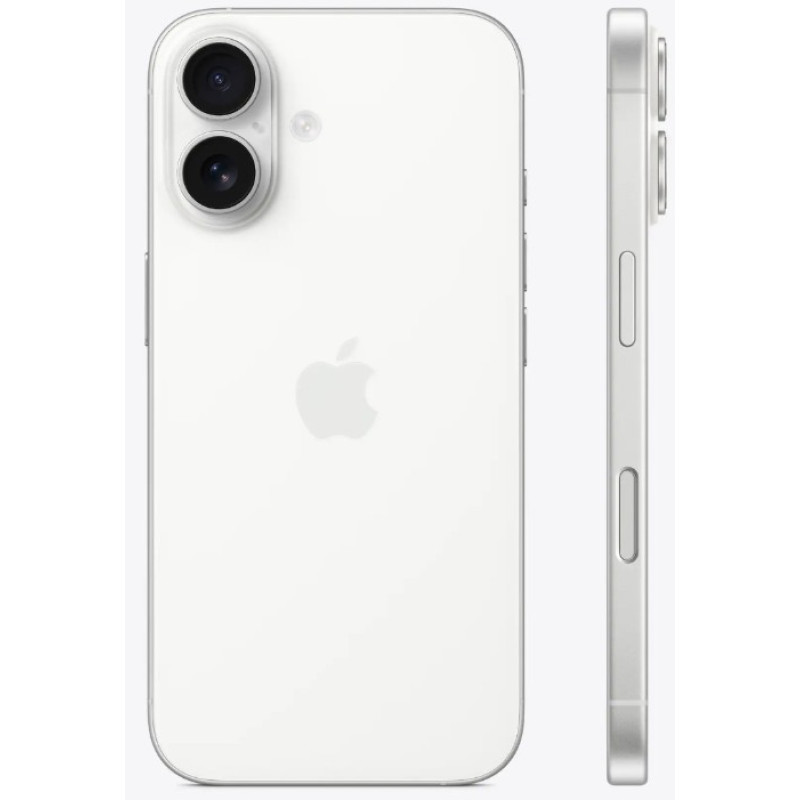 Apple iPhone 16 512GB eSIM White (MYD43) фото 2 Apple iPhone 16 512GB eSIM White (MYD43) фото 2