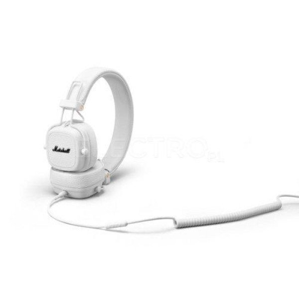 Наушники с микрофоном Marshall Major III White (4092188) - фото Наушники с микрофоном Marshall Major III White (4092188)