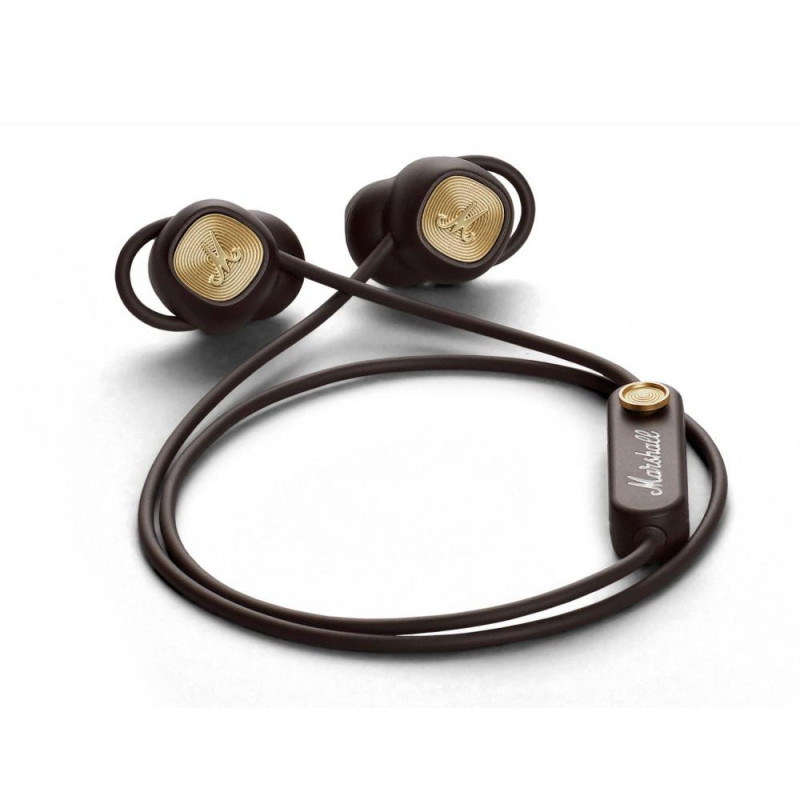 Наушники с микрофоном Marshall Minor II Bluetooth Brown (4092260) фото 2 Наушники с микрофоном Marshall Minor II Bluetooth Brown (4092260) фото 2