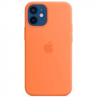 Чехол iPhone 12 mini Apple Silicone Case (Kumquat)