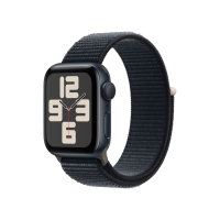 Apple Watch SE 2 GPS 40mm Midnight Aluminium Case with Midnight Sport Loop (MRE03) Open Box