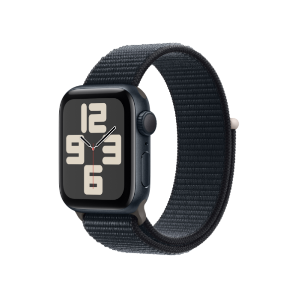 Apple Watch SE 2 GPS 40mm Midnight Aluminium Case with Midnight Sport Loop (MRE03) Open Box
