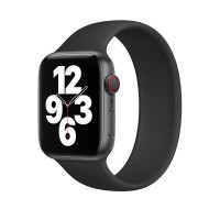 Ремінець-браслет для Apple Watch 42mm/44mm Braided Solo Loop (Black) S