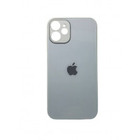 Чохол iPhone 12 mini Glass Pastel (blue mist)