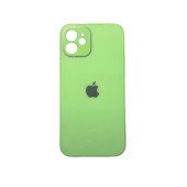 Чохол iPhone 12 mini Glass Pastel (mint gum)