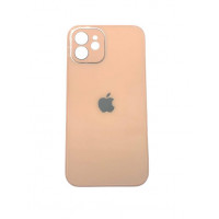 Чохол iPhone 12 mini Glass Pastel (grapefruit)
