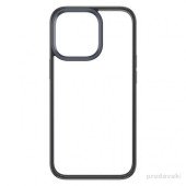 Чехол Накладка для iPhone 14 Max ROCK Guard Series Clear (Black)