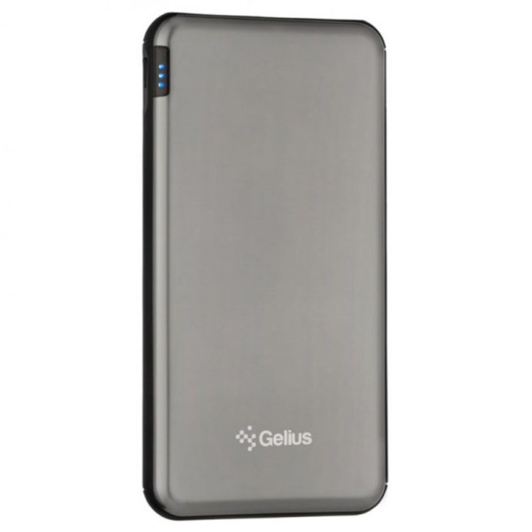 Дополнительная батарея Gelius Pro UltraThinSteel GP-PB10-210 10000mAh Silver (12 мес)