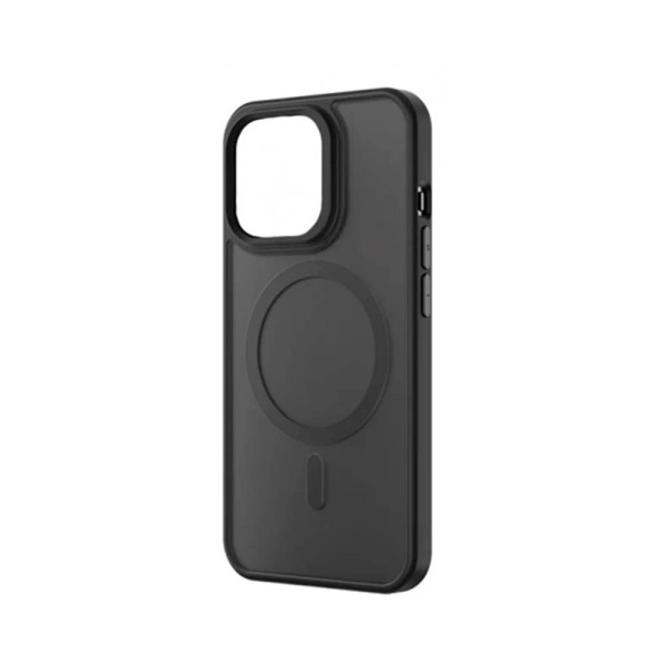 Чехол iPhone 15 Blueo Frosted Anti-Drop Case with MagSafe (Black)