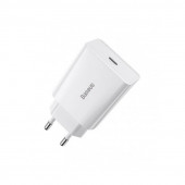 Сетевое зарядное устройство Baseus Mini Quick Charger 1C 20W EU White