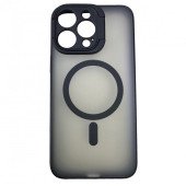 Чехол iPhone 15 Pro Max ROCK Guard Matte Series Full Stand Camera Case (Black)