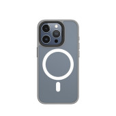 Чехол iPhone 15 Pro Max Blueo Frosted Anti-Drop Case with MagSafe (Grey)