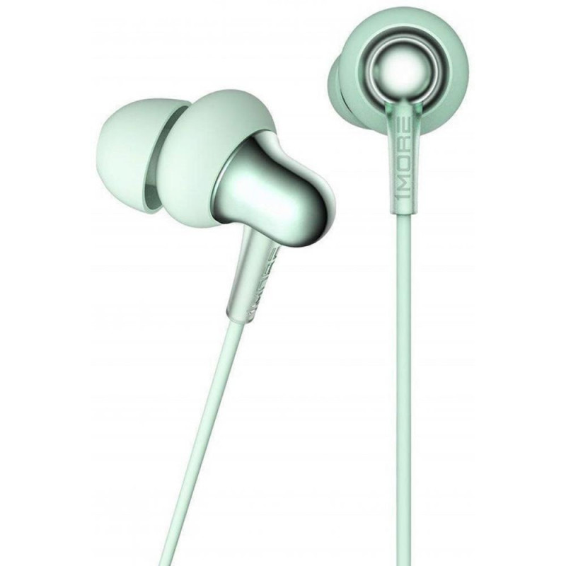 Наушники с микрофоном 1More Stylish Dual-dynamic Driver Mic Green (E1025-GREEN) фото 2