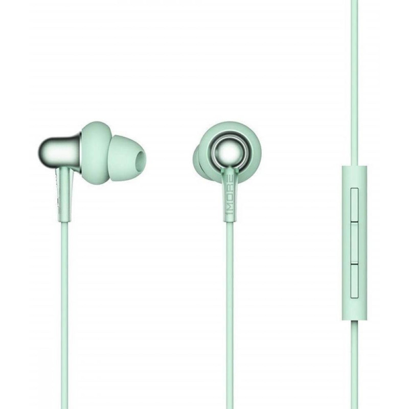 Наушники с микрофоном 1More Stylish Dual-dynamic Driver Mic Green (E1025-GREEN) фото 2 Наушники с микрофоном 1More Stylish Dual-dynamic Driver Mic Green (E1025-GREEN) фото 2