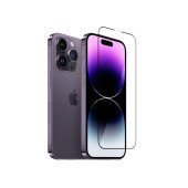 Защитные стекла iPhone 14 Pro Max ZK 2.5D Anti Peep 0.26mm + Anti Static 0.26mm