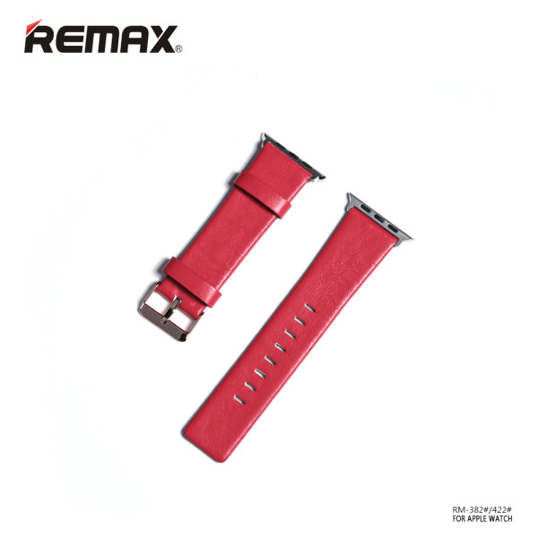Ремешок для Apple Watch REMAX 42mm (Красный) (Кожа)