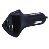 Автомобильное зарядное устройство Remax Alien Series 3USB RCC304  (Черный)