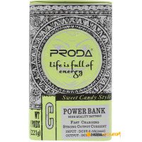 Портативний зарядний пристрій Proda Cool Taste Series 10000 mAh PPL-24 (green)