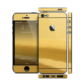 Защитная Пленка для iPhone 5/5S SLIMSKIN (360) (Золотой) (Глянецевый)