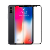 Защитные стекла для iPhone X Baseus Silk-Screen Tempered Glass Film 0.2 mm (Black)