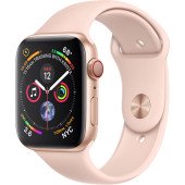 Apple Watch Series 4 GPS + LTE 44mm Gold Alum. w. Pink Sand Sport b. Gold Alum. (MTVW2)
