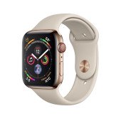 Apple Watch Series 4 GPS + LTE 40mm Gold Steel w. Stone Sport B. (MTVN2)