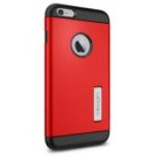 Чехол Накладка для iPhone 6 Slim (Красный) (Пластик)