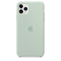 Чехол Накладка для iPhone 11 Pro Max Apple Silicon Case (Beryl) (Полиулетан)