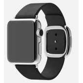 Apple Watch 42mm Stainless Steel Case with Black Classic Buckle (MJ3X2)