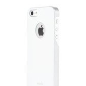 Чехол Накладка для iPhone 5/5S Moshi G(Белый) (Пластик)