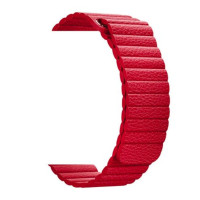 Ремешок-браслет для Apple watch 42mm leather red (Leather loop)