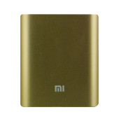Портативний зарядний пристрій MI (10400mAh) (Золотий)