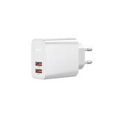 Мережевий зарядний пристрій Baseus Speed Quick Charger 2USB/30W/QC/PD (White)