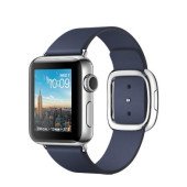 Apple Watch Series 2 38mm Stainless Steel Case with Midnight Blue Modern Buckle Band (MNP82)