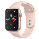 Apple Watch Series 5 GPS 44mm Gold Aluminum w. Pink Sand b.- Gold Aluminum (MWVE2)
