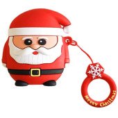 Чехол для AirPods Toys Case Santa Claus (Red)