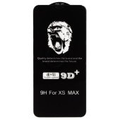 Защитное стекло iPhone Xs Max/11 Pro Max 9H Glass Shield 9D (black)