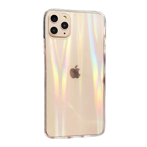 Чехол Накладка для iPhone 11 Pro Rainbow Case (Clear)
