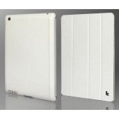 Чехол Книжка для IPad 2/3/4 JISONCASE PREMIUM(Белый) (Кожа)