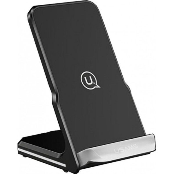 Беспроводное зарядное устройство Usams CD28 Wireless Fast Charger (black) - фото Беспроводное зарядное устройство Usams CD28 Wireless Fast Charger (black)