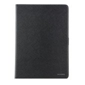 Чехол Книжка для iPad Air NUOKU Premium (Черный) (Преcсованая кожа)