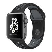 Apple Watch Nike+ 38mm Space Gray Aluminum Case with Black/Cool Gray Nike Sport Band (MNYX2)