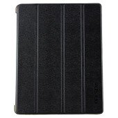 Чохол Книжка для iPad 2/3/4 TELSDA Smart Case (Чорний) (Прессованая шкіра)
