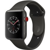 Apple Watch Edition Series 3 (GPS + Cellular) 42mm Gray Ceramic w. Gray/Black Sport B. (MQKE2)