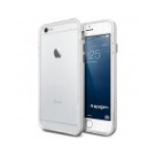 Бампер для iPhone 6 SGP Neo Hybrid EX (Серебристый) (Пластик)