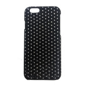 Чехол Накладка для iPhone 6 Bling Case Crystal (Черный) (Пластик)
