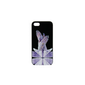 Чехол Накладка для iPhone 5/5S iPSKY (черный) (пластик)